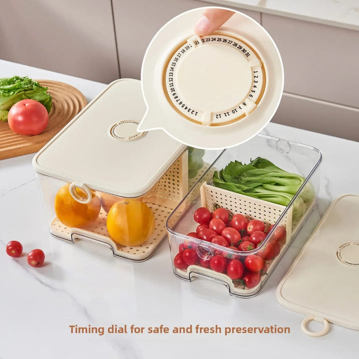 Boîte de Conservation Fraîcheur avec Minuterie – 4L | LONGSTAR