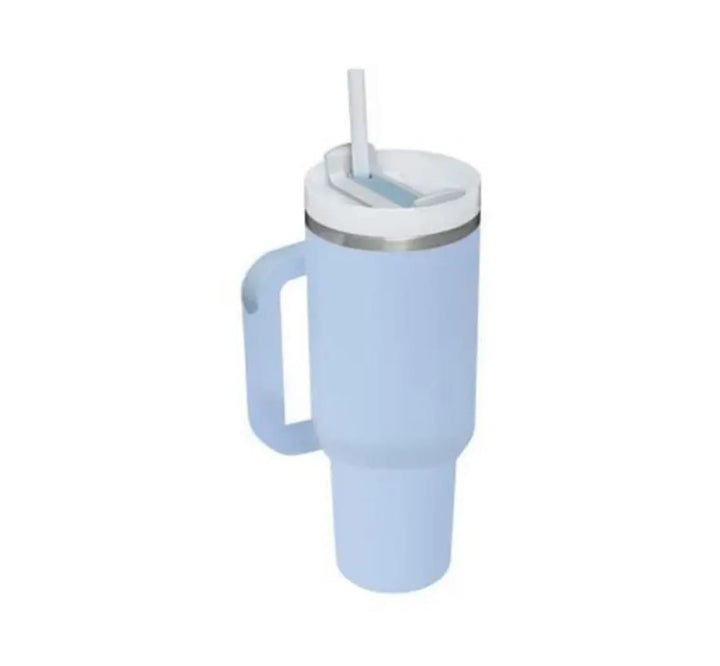 Gobelet Isotherme 1200 mL – Grande Capacité avec Poignée &amp; Paille | Acier Inoxydable BPA-Free