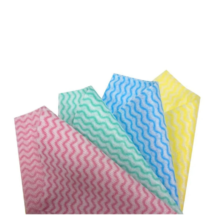 Lingettes Nettoyantes Réutilisables 50 Feuilles – Rouleau Heavy Duty Multiusage