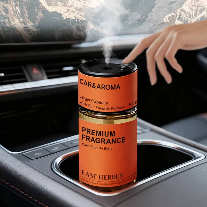 Diffuseur de Parfum Voiture Ultrasonique 300ml – Senteur Longue Durée pour Habitacle