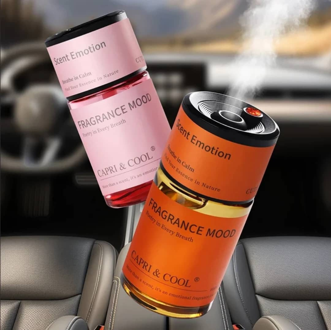 Diffuseur de Parfum Voiture Ultrasonique 300ml – Senteur Longue Durée pour Habitacle