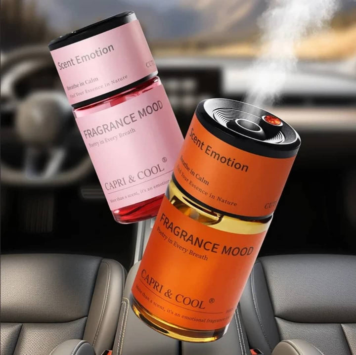 Diffuseur de Parfum Voiture Ultrasonique 300ml – Senteur Longue Durée pour Habitacle