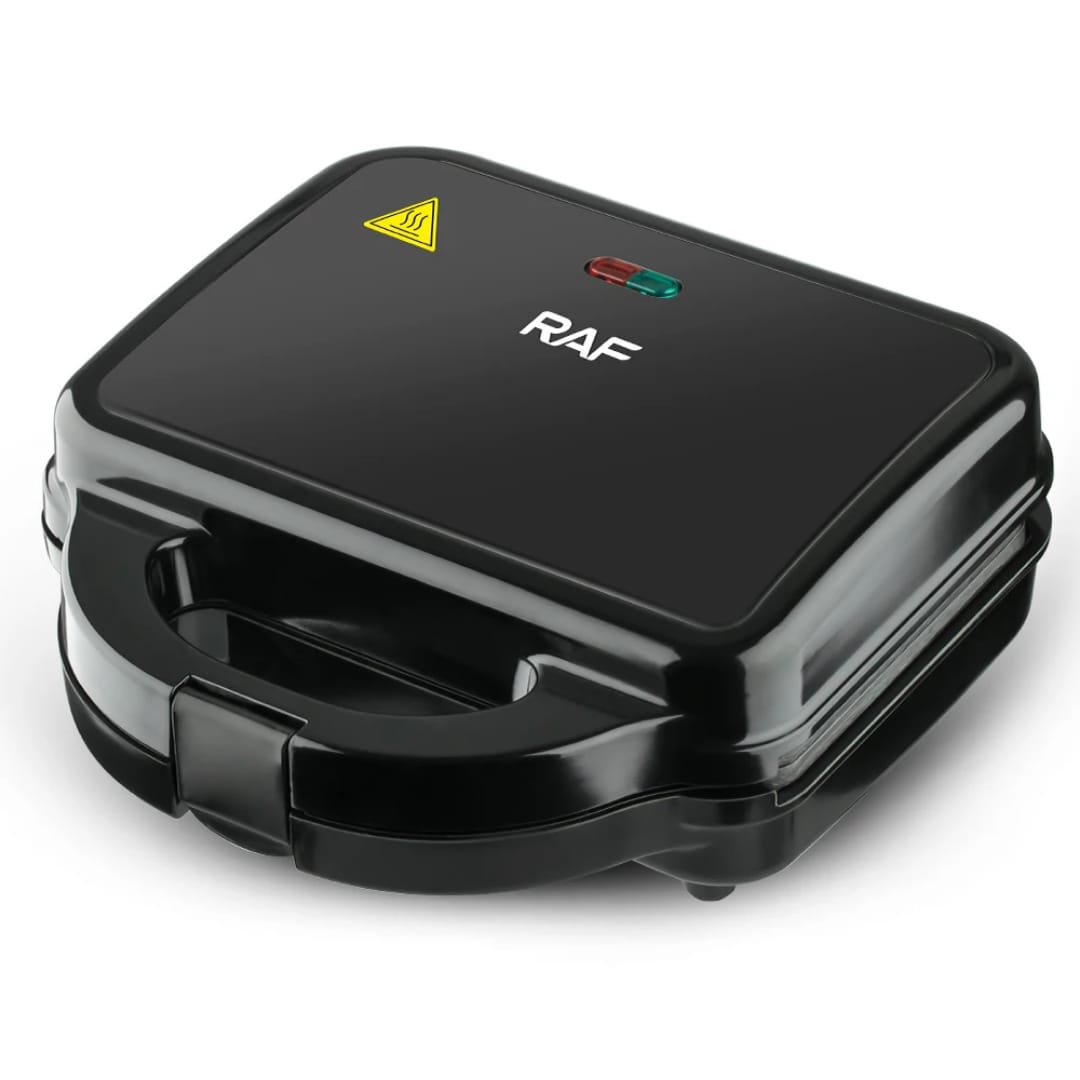 Appareil Sandwich Maker 3-en-1 RAF R.210 – Croque-Monsieur, Gaufres &amp; Grill 1200W