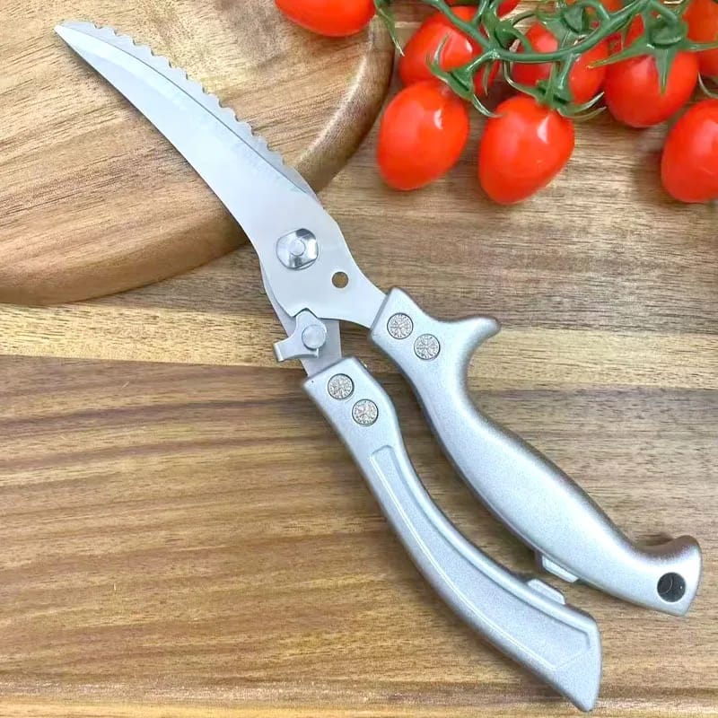 Ciseaux de Cuisine Professionnels Inox – Découpe Volaille, Poisson &amp; Viande