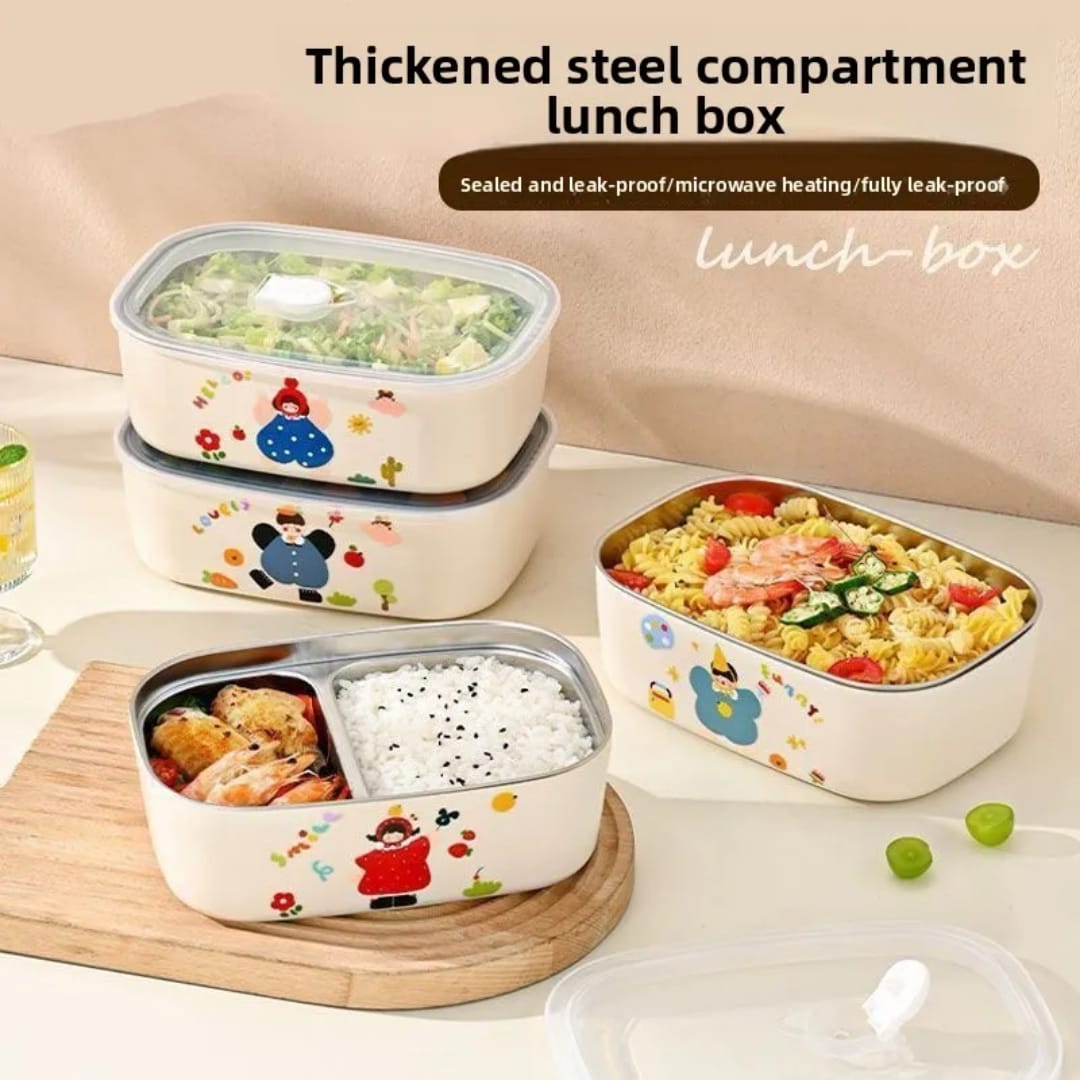Lunch Box Inox 304 – Set Complet avec Sac Isotherme + Bol 1 Compartiment ou 2 Compartiments au choix