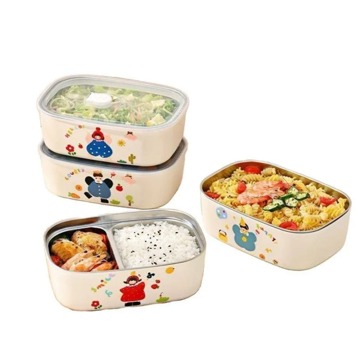 Lunch Box Inox 304 – Set Complet avec Sac Isotherme + Bol 1 Compartiment ou 2 Compartiments au choix