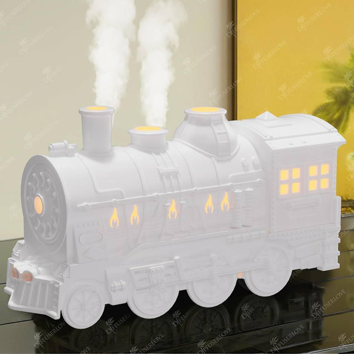 Diffuseur Aromatique Locomotive + Huile Essentielle Pomme – Ambiance &amp; Senteurs Maison