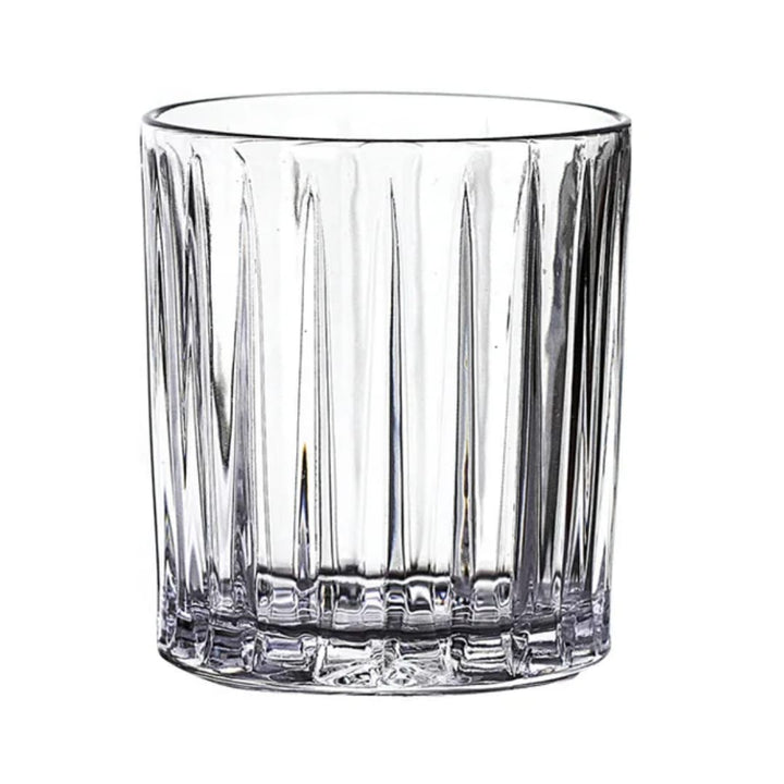 Verre Whisky Côtelé en Cristal — Set Élégant pour la Maison