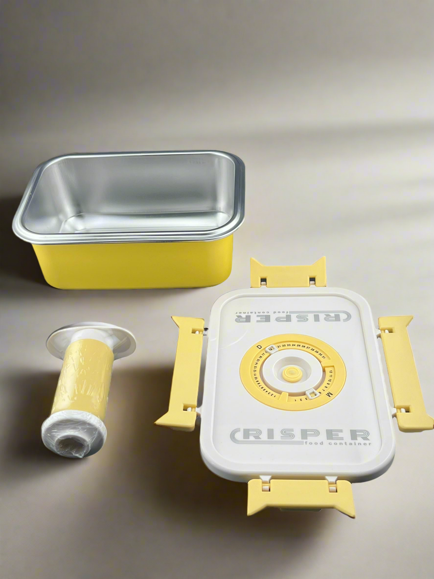 Boîte Hermétique en Acier Inoxydable avec Couvercle Étanche – Conservation et Fraîcheur Maximales