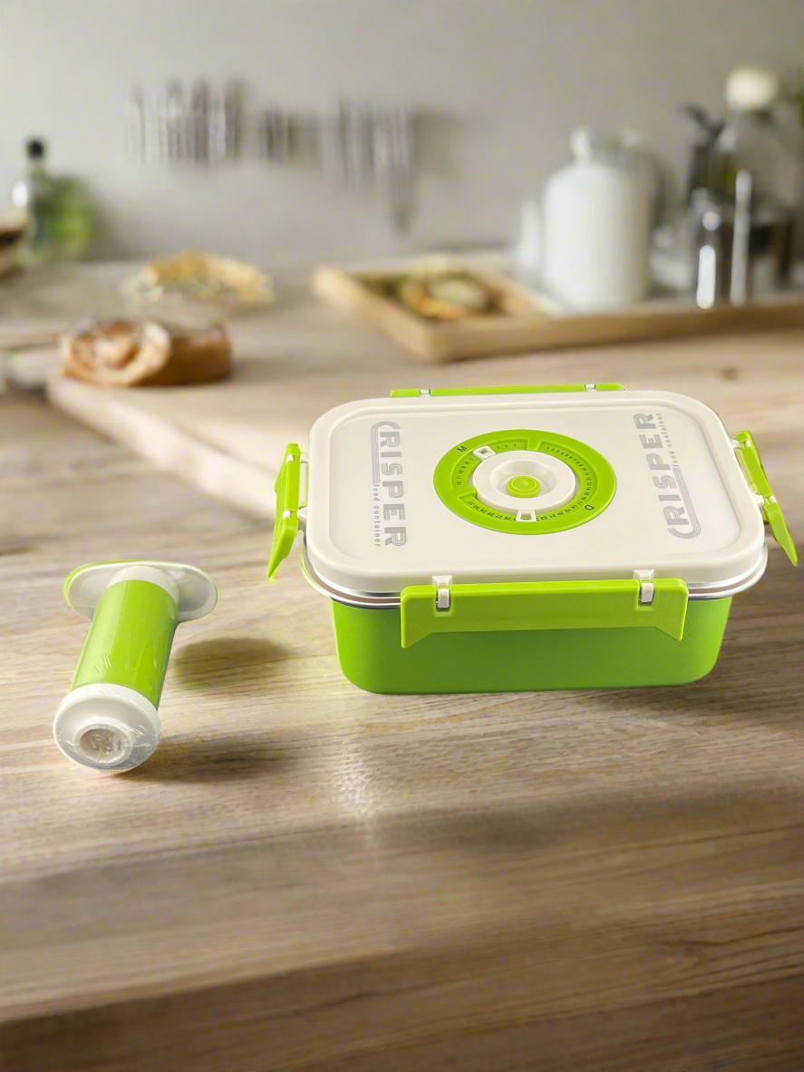 Boîte Hermétique en Acier Inoxydable avec Couvercle Étanche – Conservation et Fraîcheur Maximales