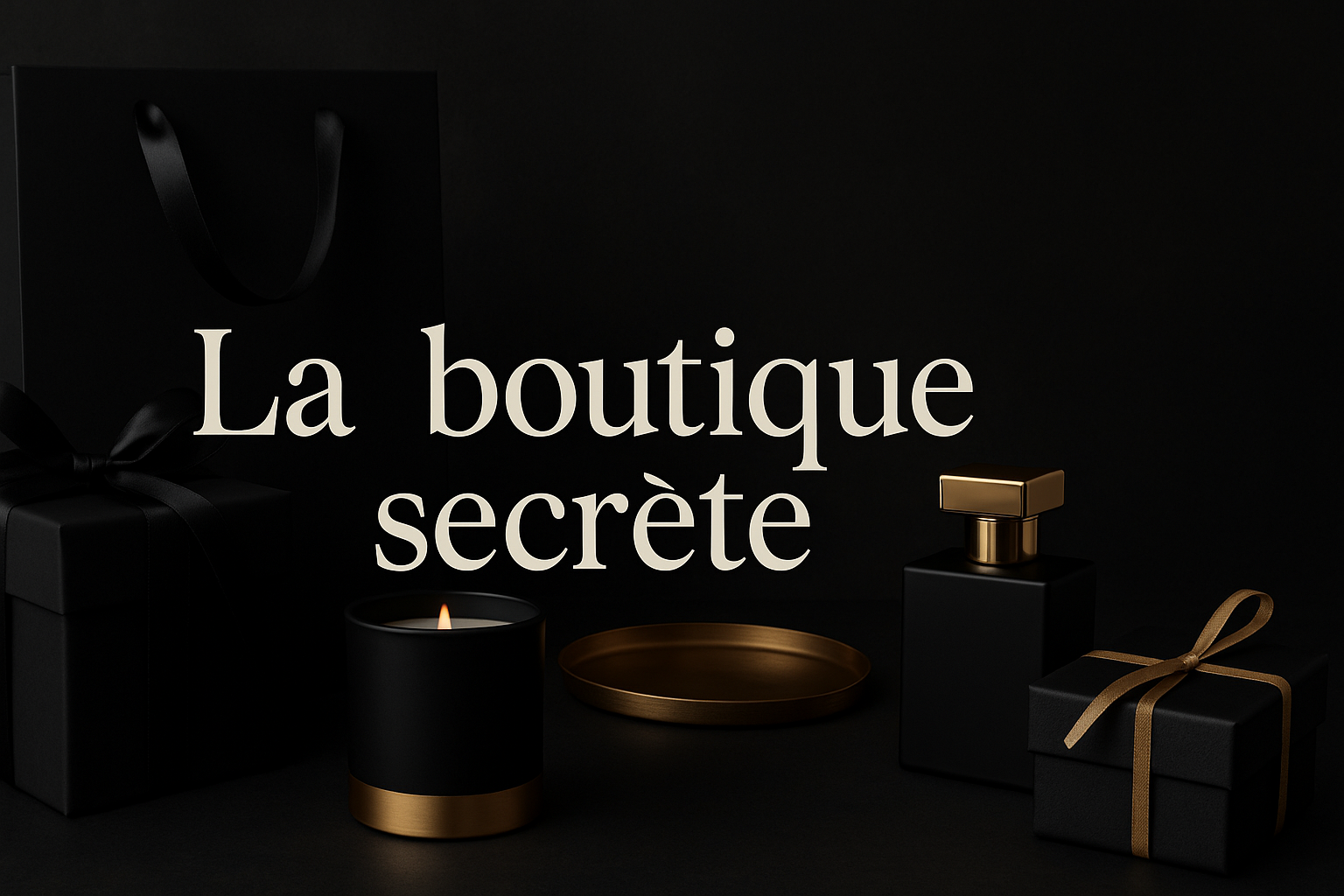 Bannière personnalisée pour La boutique secrète
