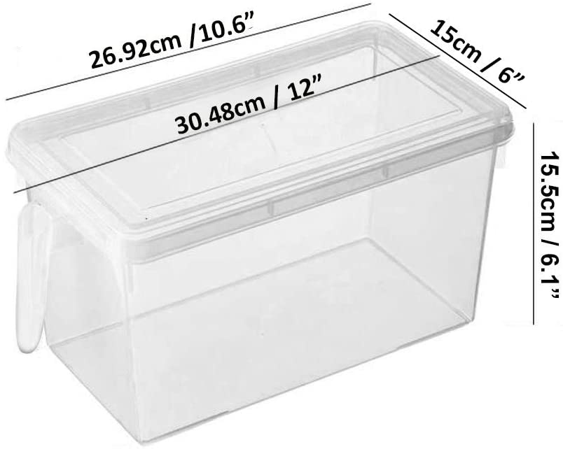 boîte de rangement Avec Couvercles - 1pcs