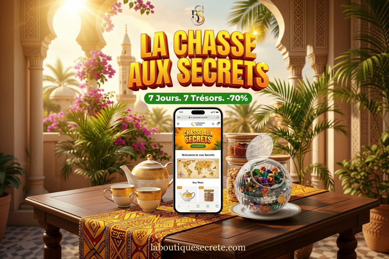 La Chasse aux Secrets - Bannière d'accueil