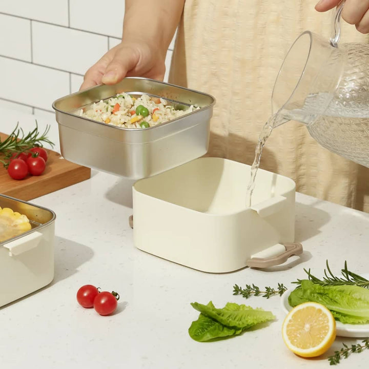 lunch, bento, repas bureau, boite dejeuner, isotherme, etanche, compartiment, 