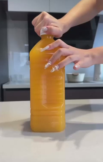 Bouteille d'eau transparent 1 litres