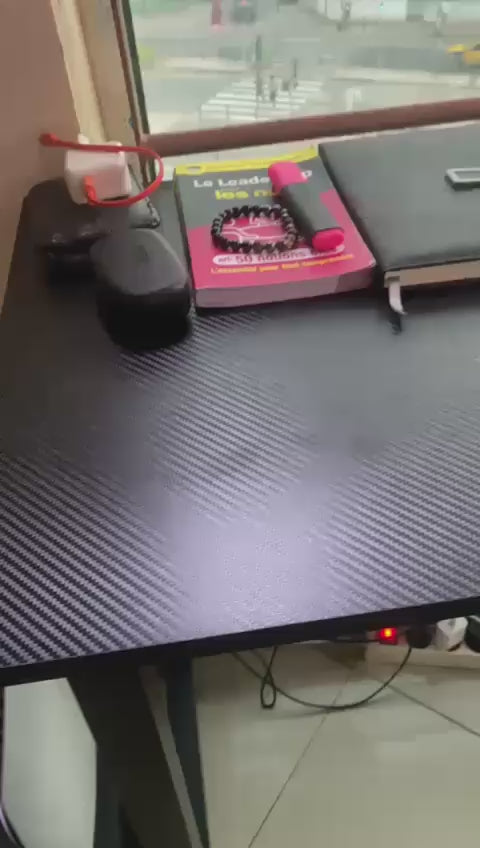 Bureau en L Gaming & Bureau d’Angle Ergonomique – Grande Surface 140×120 cm – Table de Travail pour PC