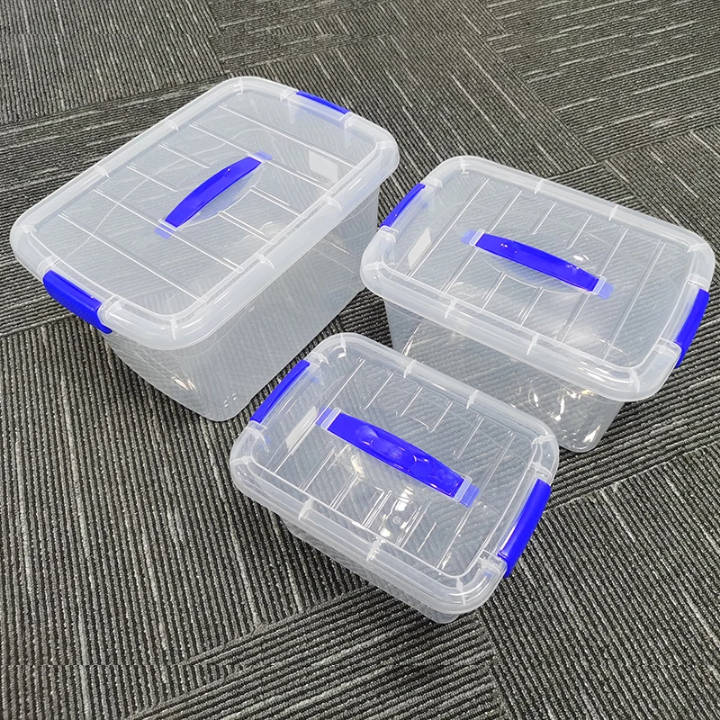 Boîtes de Rangement Transparentes avec Couvercle Verrouillable – X-300 / X-400 / X-500