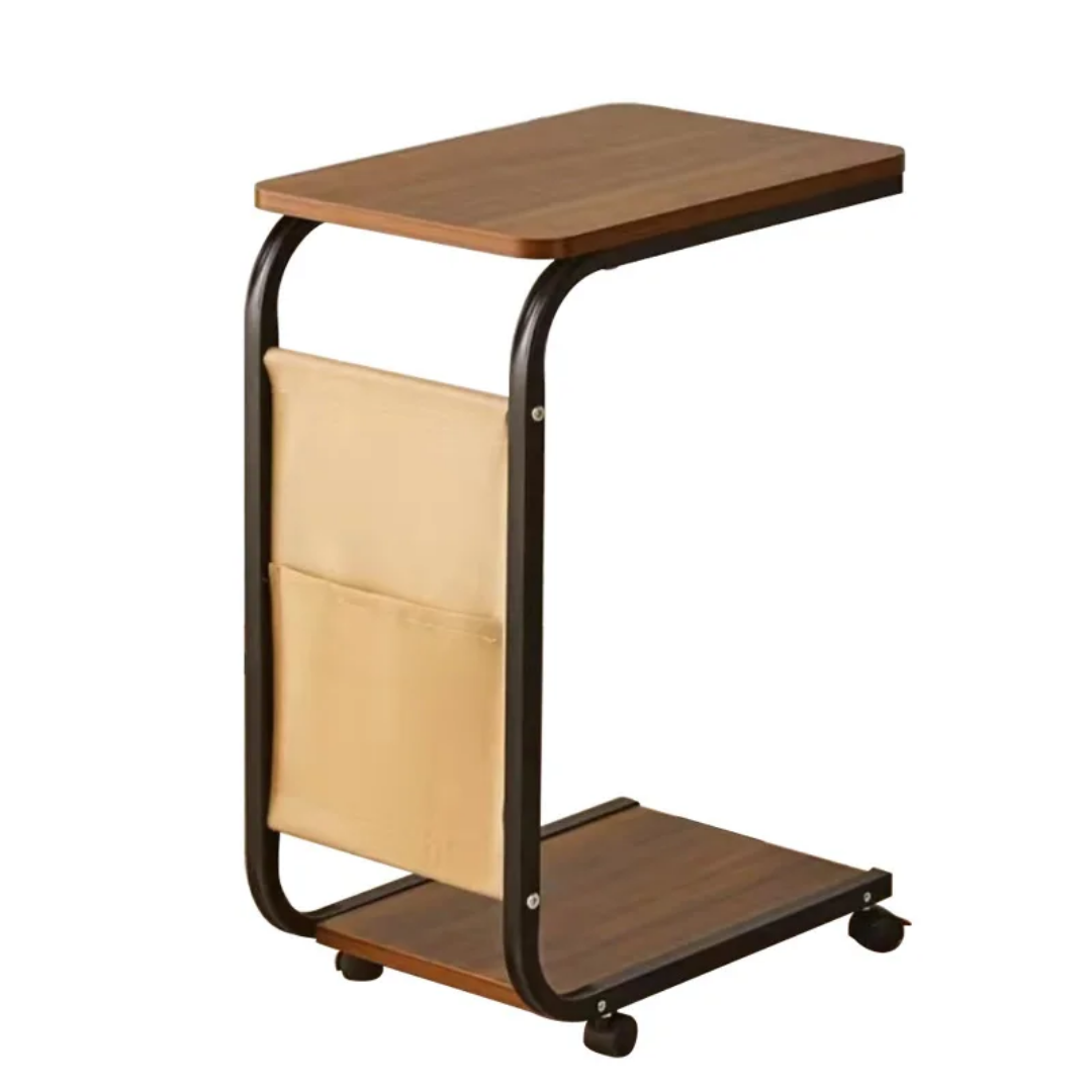 Table d'appoint multifonctionnelle avec rangement - Design élégant et pratique