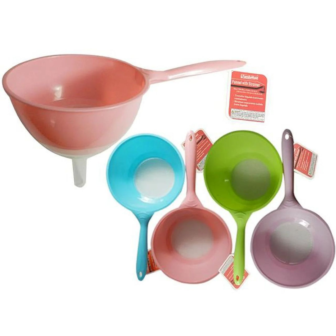 Passoire Entonnoir 2-en-1 avec Tamis Fin – Filtrer &amp; Transvaser Facilement | La Boutique Secrète