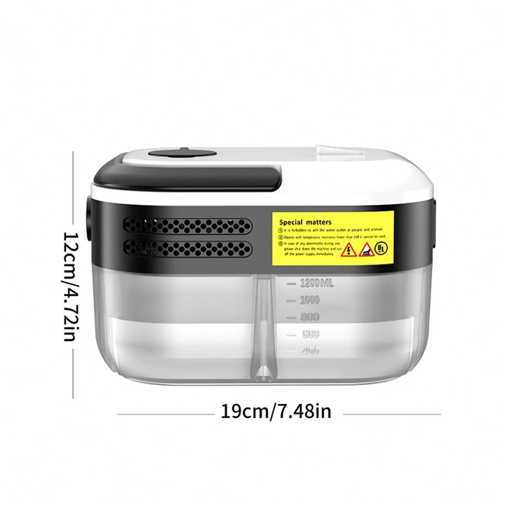 Nettoyeur Vapeur Haute Température 1200ml — Multi-Surfaces, Voiture, Cuisine, Climatiseur