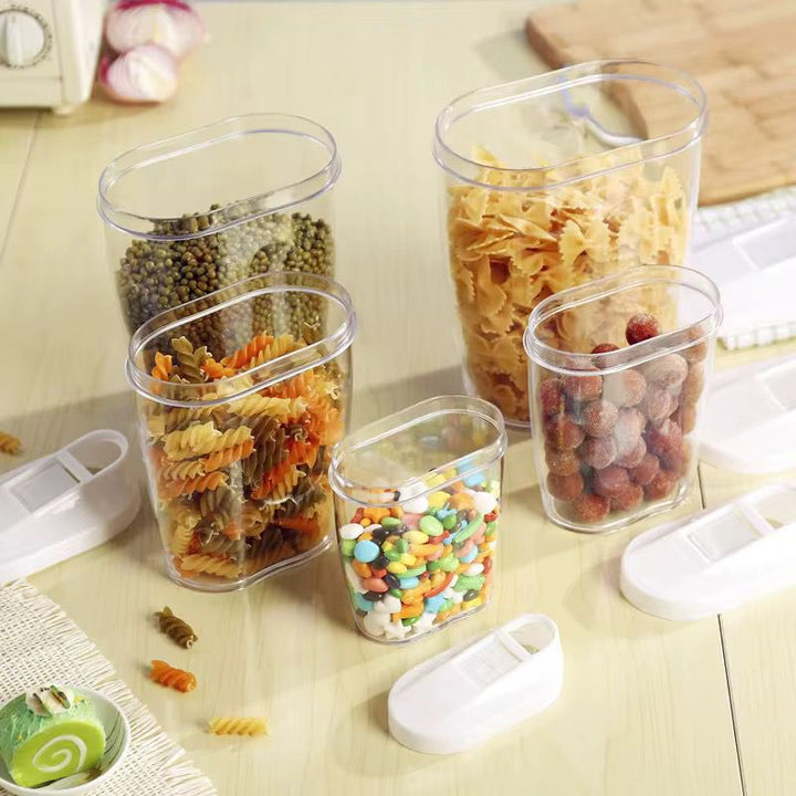 Set de Boîtes de Rangement Alimentaire Hermétiques – Céréales, Pâtes & Snacks