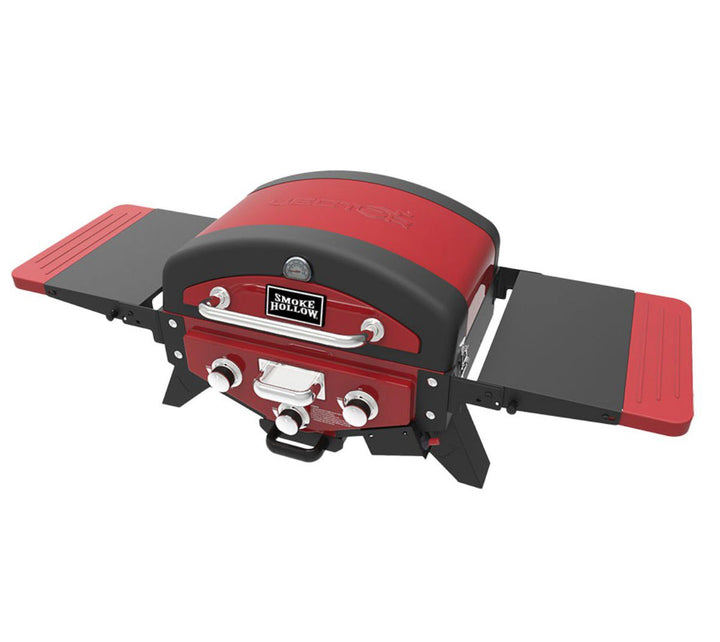 Barbecue Gaz Portable Smoke Hollow – 3 Brûleurs, Compact et Puissant, Parfait pour le Camping et les Petits Espaces