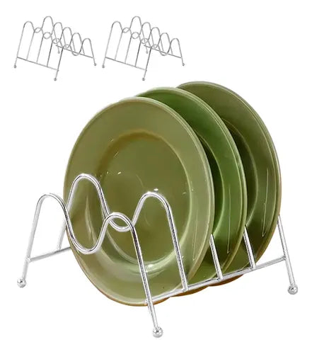 Support de rangement pour assiettes et couvercles