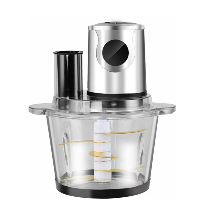 Robot Hachoir Multifonction 3L en Verre – Mixeur Électrique Puissant pour Viande, Légumes & Fruits