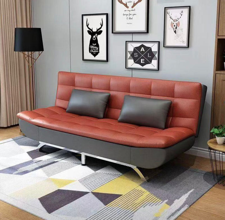 Canapé-Lit Convertible en Cuir PU – Sofa 3 Places Multifonction 180×120 cm | Livraison Dakar