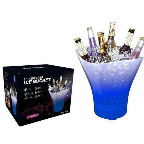 Seau à Glace LED Enceinte Bluetooth 7L – Ambiance Fête &amp; Soirée