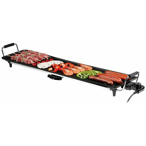 Plancha Électrique de Table 90 cm – Plaque Antiadhésive Teppanyaki | La Boutique Secrète