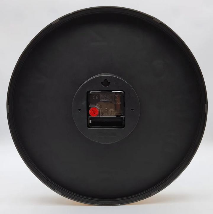 Horloge Murale Dorée – Cadran Noir &amp; Chiffres Or | La Boutique Secrète
