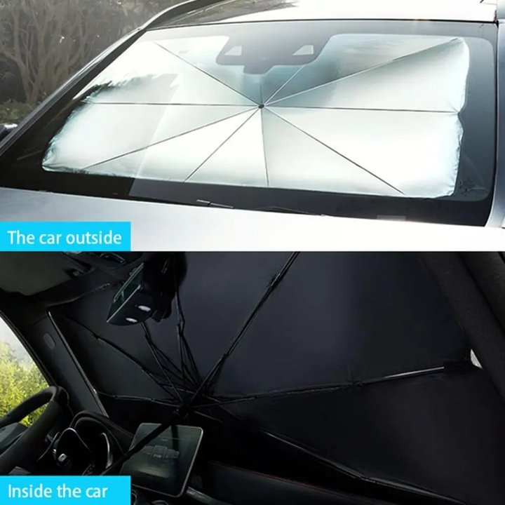 Pare-Soleil Parapluie Voiture — Protection UV Anti-Chaleur, Pliable | La Boutique Secrète
