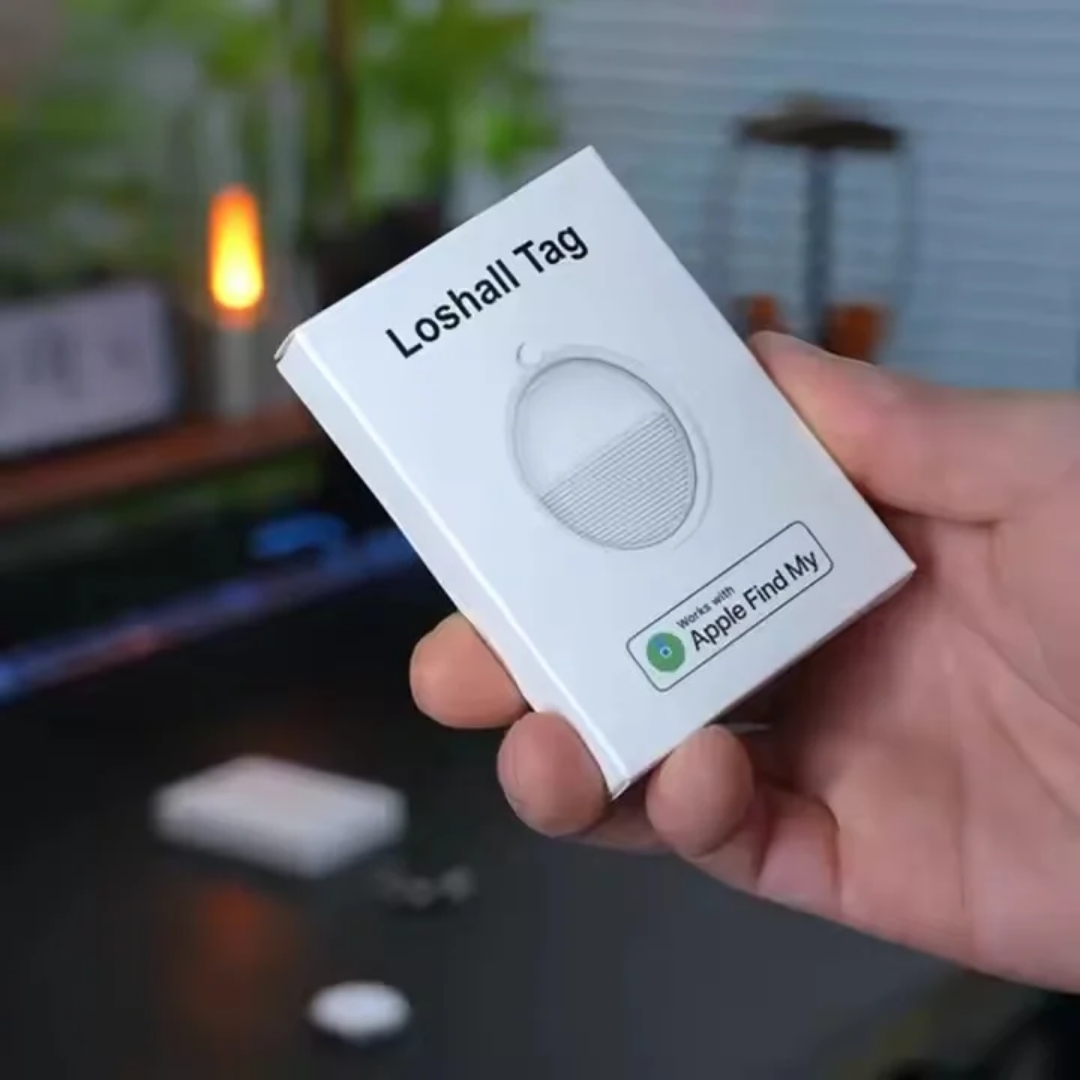 Loshall Tag – Traceur Intelligent Compatible Apple Find My | Localisation en Temps Réel