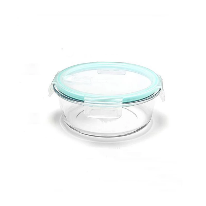Bol en Verre avec Couvercle Hermétique 950ml - Conservation Fraîcheur