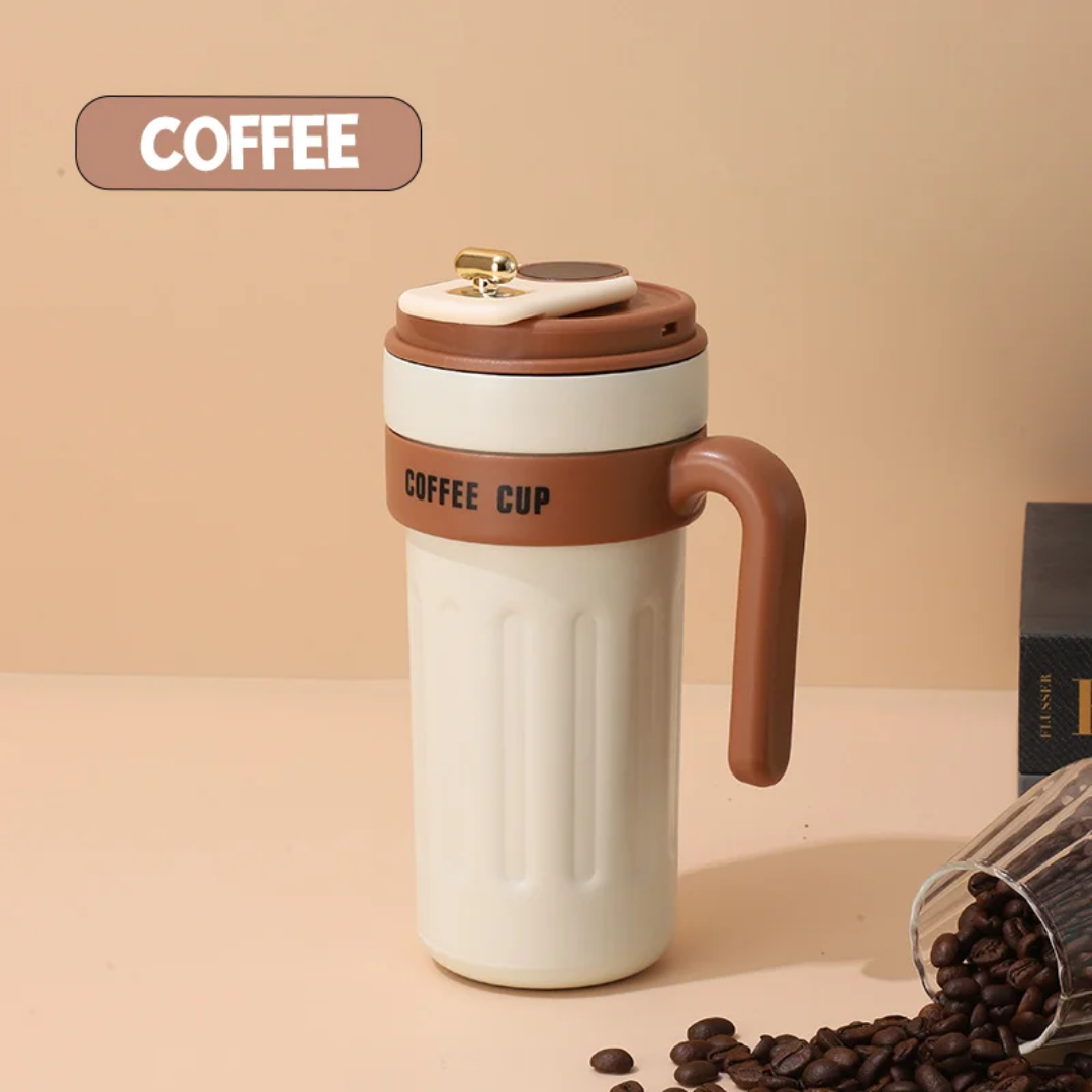 Mug Thermique Isotherme 650ml avec Poignée – Coffee Cup Élégante