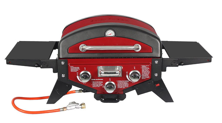 Barbecue Gaz Portable Smoke Hollow – 3 Brûleurs, Compact et Puissant, Parfait pour le Camping et les Petits Espaces