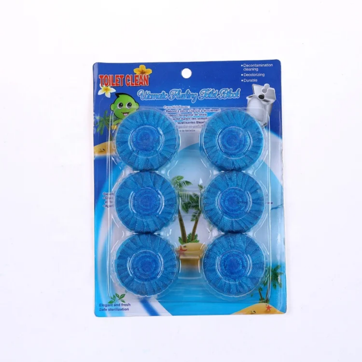 Pastilles Nettoyantes WC – Bloc Désinfectant Toilettes 4-Pack | Fraîcheur Longue Durée