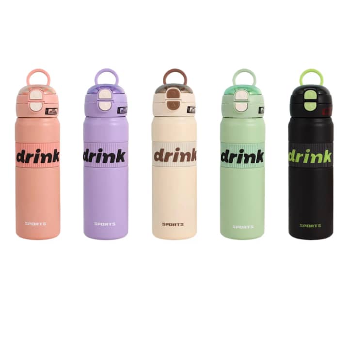 Bouteille Isotherme Sport 600ml – Design Élégant & Étanche
