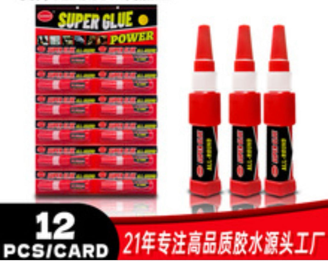 Super Glue Puissante Multi-Usages – Colle Forte à Séchage Rapide (Vendu à l’Unité)