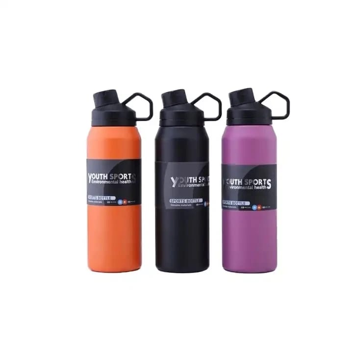 Bouteille de Sport Isotherme 1L – Anti-fuite & Écologique