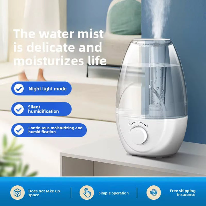 Humidificateur HD-2107 veilleuse LED multicolore nuit