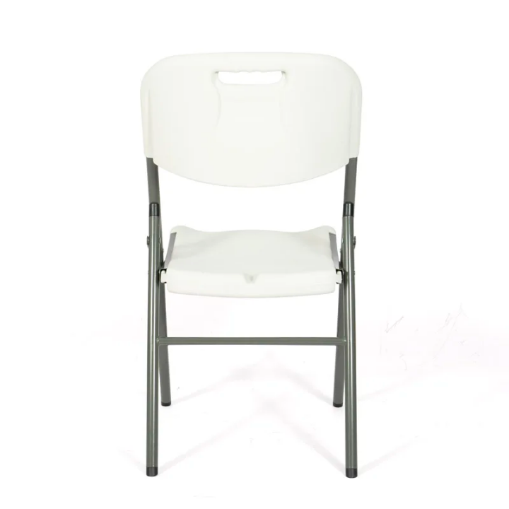 Chaise Pliante Résistante – Assise Confortable en Plastique & Structure Métallique