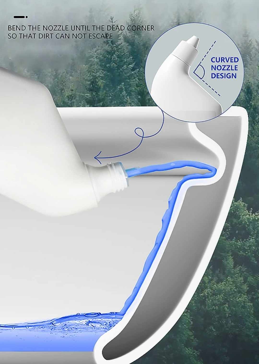 Gel Nettoyant WC Professionnel – Puissant Détartrant & Antibactérien 99%  (500g)