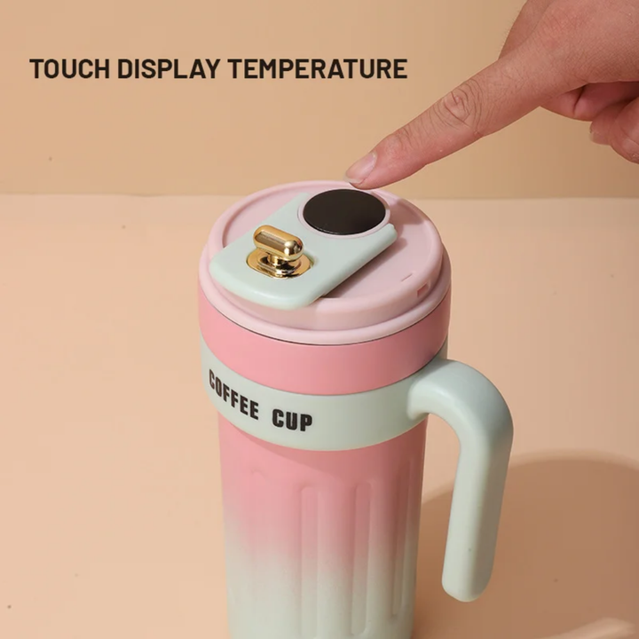 Mug Thermique Isotherme 650ml avec Poignée – Coffee Cup Élégante