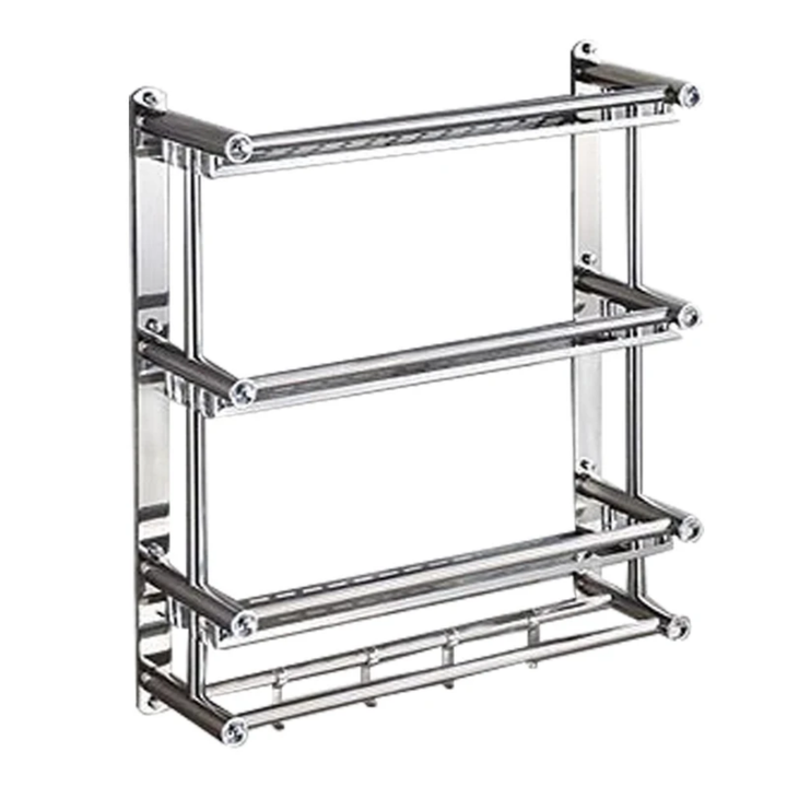 Étagère de Toilette Murale – Rangement Salle de Bain Pratique et Élégant