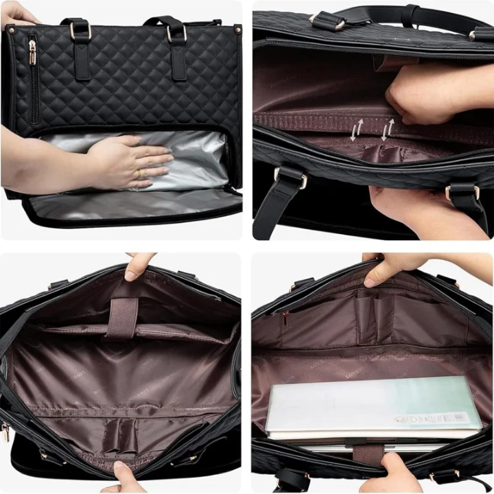Sac Cabas Chic Multifonction avec Compartiment Isotherme – Élégant, Pratique & Grande Capacité
