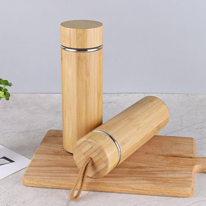 Thermos en bambou avec intérieur inox