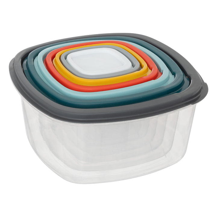 Set de Bols de Rangement Alimentaire 7 Pièces avec Couvercles – Conservation &amp; Organisation Cuisine