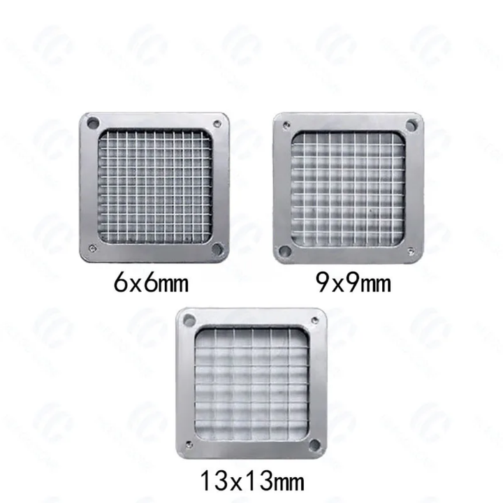 Coupe-Frites Professionnel en Acier – 3 Lames (13 mm, 9 mm, 6 mm) – Antidérapant & Ultra Résistant